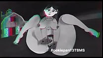 BBW CARTOON DIRTY PUSSY CUM TALK ASSHOLE PUPPET ANAL PAWG making of my first paper puppet :)